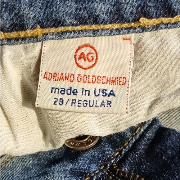 50116..Adriano Goldschmied Bootcut Jeans Size 29R - Picture 6 of 6